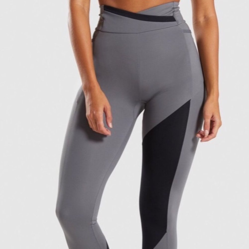 Gymshark Asymmetric High Waisted Leggings Small